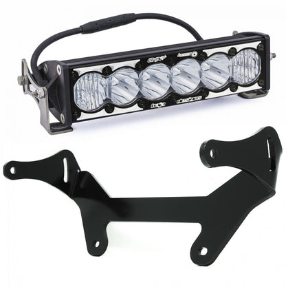 Baja Designs OnX6+ LED/Laser Hybrid 10 Inch Shock Mount Light Bar Kit - Can-Am 2017-24 Maverick X3