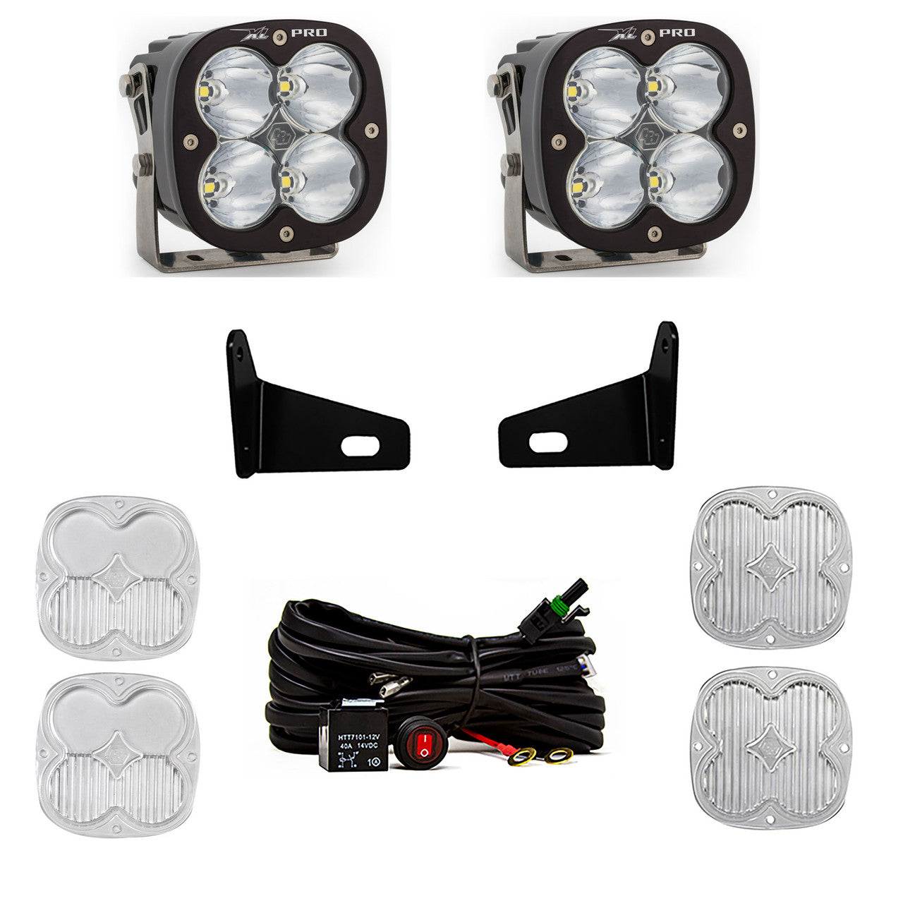 Baja Designs XL Pro A-Pillar Light Kit - Can-Am 2017-24 Maverick X3