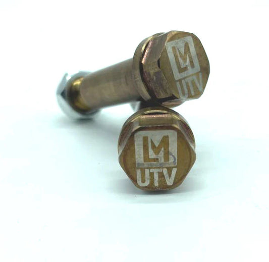 LMUTV Low Profile High Strength Steering Tie Rod Clevis Bolt Kit